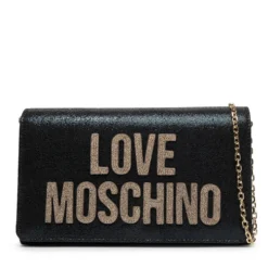 Clutch Donna con Tracolla LOVE MOSCHINO linea Smart Daily Soft Nero