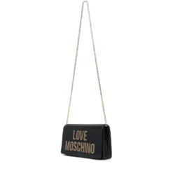 Clutch Donna con Tracolla LOVE MOSCHINO linea Smart Daily Soft Nero