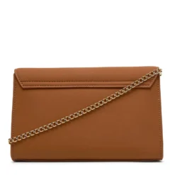 Clutch Donna con Tracolla LOVE MOSCHINO linea Smart Daily Bag Lettering Logo color Cuoio
