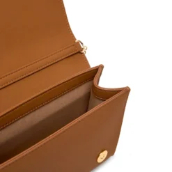 Clutch Donna con Tracolla LOVE MOSCHINO linea Smart Daily Bag Lettering Logo color Cuoio