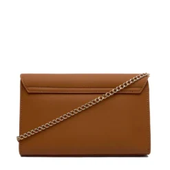 Clutch Donna con Tracolla LOVE MOSCHINO color Cuoio con Maxi Logo