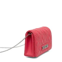 Clutch Donna con Tracolla LOVE MOSCHINO linea Quilted Fuxia