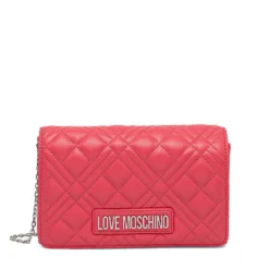 Clutch Donna con Tracolla LOVE MOSCHINO linea Quilted Fuxia