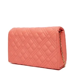Clutch Donna con Tracolla LOVE MOSCHINO linea Smart Daily Quilted Corallo