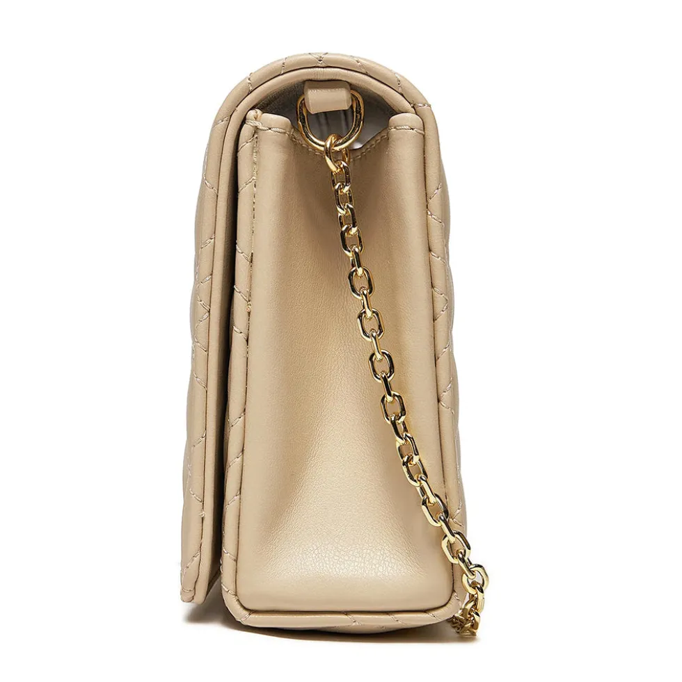 Clutch Donna con Tracolla LOVE MOSCHINO linea Smart Daily Quilted Avorio