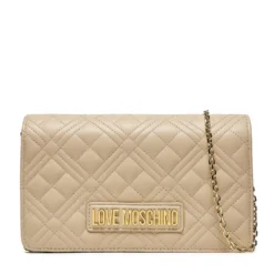 Clutch Donna con Tracolla LOVE MOSCHINO linea Smart Daily Quilted Avorio