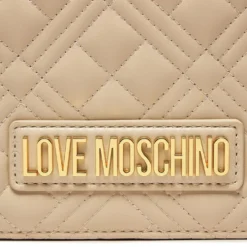 Clutch Donna con Tracolla LOVE MOSCHINO linea Smart Daily Quilted Avorio