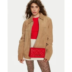 Clutch Donna con Tracolla LOVE MOSCHINO linea Smart Daily Quilted Rosso