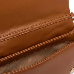 Clutch Trapuntata con Tracolla LOVE MOSCHINO linea Embossed color Cuoio