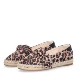 Espadrillas Donna con Fiocco LIU JO Capri 03 in Tessuto stampa Animalier