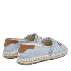 Espadrillas Donna LIU JO Capri 01 in Denim Jacquard Light Blue