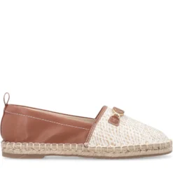 Espadrillas Donna LIU JO Capri 04 in Ecopelle e Rafia color Cuoio