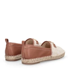 Espadrillas Donna LIU JO Capri 04 in Ecopelle e Rafia color Cuoio