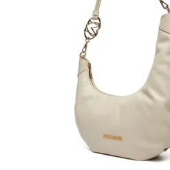 Hobo Bag Asimmetrica LOVE MOSCHINO linea Jewel Avorio