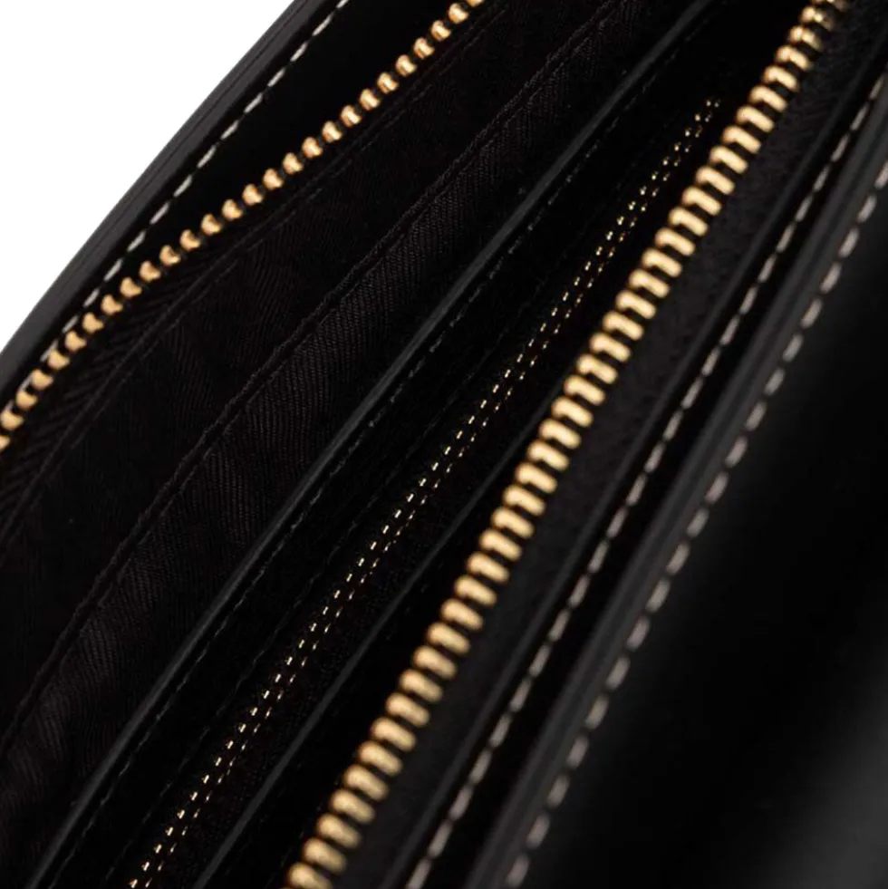 Hobo Bag a Spalla LOVE MOSCHINO linea Logo Eyelet Nera