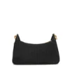 Hobo Bag con Tracolla LOVE MOSCHINO in Nappa Pleated Nera