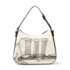 Hobo Bag Donna con Tracolla BRACCIALINI linea Cartoline stampa Singapore