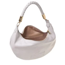 Hobo Bag Donna LOVE MOSCHINO in Ecopelle color Ghiaccio