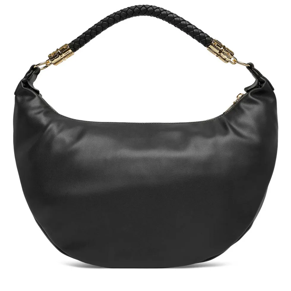 Hobo Bag Donna LOVE MOSCHINO in Ecopelle Nera