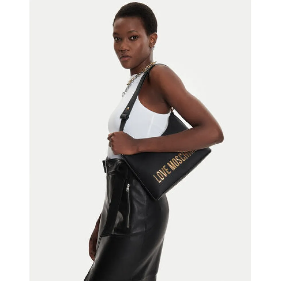 Hobo Bag Donna LOVE MOSCHINO linea Bold Bag colore Nero