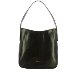 Hobo Bag Donna THE BRIDGE linea Maddalena in Pelle Nera