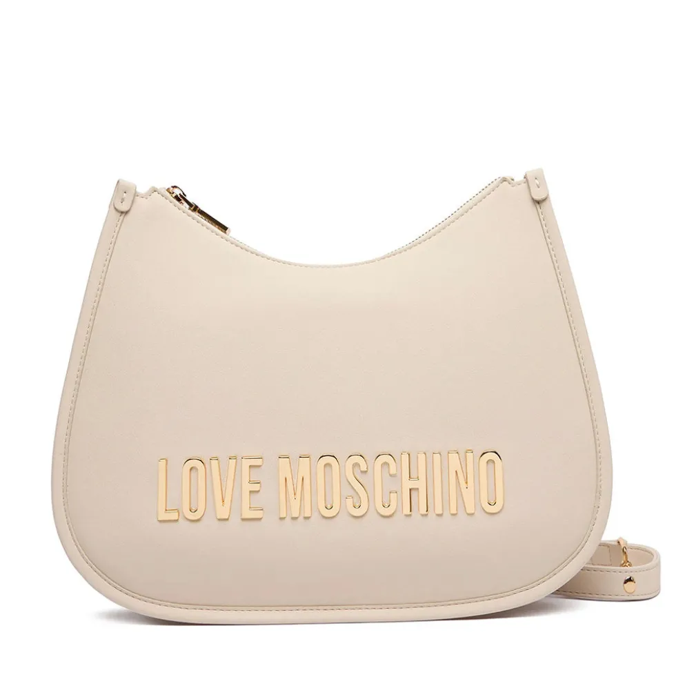 Hobo Bag Large Donna LOVE MOSCHINO linea Bold Bag Avorio