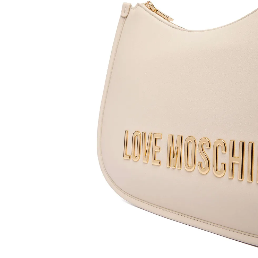 Hobo Bag Large Donna LOVE MOSCHINO linea Bold Bag Avorio