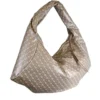 Hobo Bag Large GHERARDINI in Tessuto Softy color Creta