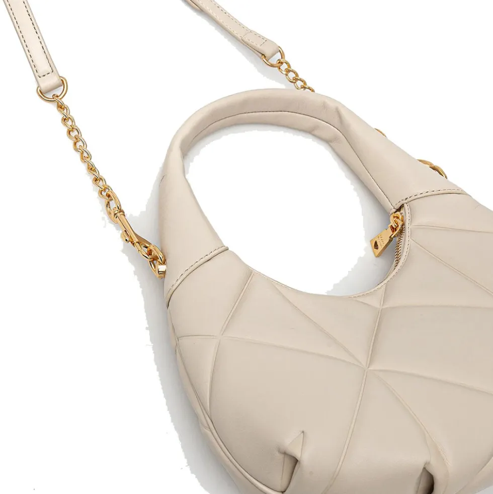 Hobo Bag LOVE MOSCHINO linea Embossed Avorio