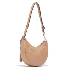 Hobo Bag Media Donna LIU JO stampa Bottalata color Cammello con Charm
