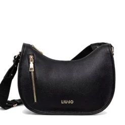 Hobo Bag Small Donna LIU JO Better stampa Bottalata Nera
