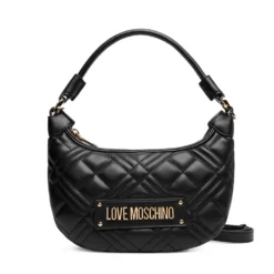 Hobo Bag Small Trapuntata LOVE MOSCHINO linea Quilted colore Nero