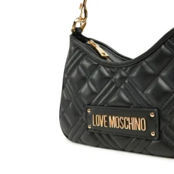 Hobo Bag Trapuntata LOVE MOSCHINO linea Quilted colore Nero