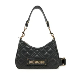 Hobo Bag Trapuntata LOVE MOSCHINO linea Quilted colore Nero