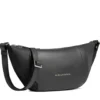 Marsupio Donna PIQUADRO in Pelle e Tessuto Nero Linea Circle - CA6955W92T