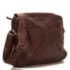 Messenger Uomo con Zip GIANNI CONTI in Pelle Marrone