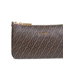 Mini Bag Donna LIU JO stampa Monogram Testa di Moro