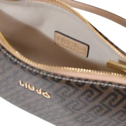 Mini Bag Donna LIU JO stampa Monogram Testa di Moro