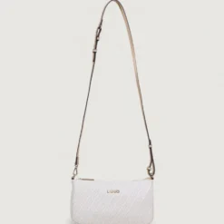 Mini Bag Donna LIU JO stampa Monogram Bianco