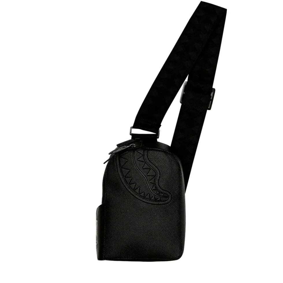Monospalla SPRAYGROUND stampa Gold Brick Luxe