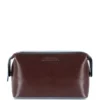 Necessaire PIQUADRO In Pelle Mogano Linea Blue Square - BY3851B2