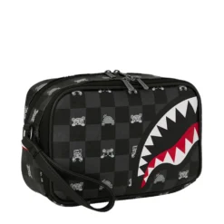 Necessaire SPRAYGROUND stampa Gray Peeking Character Check