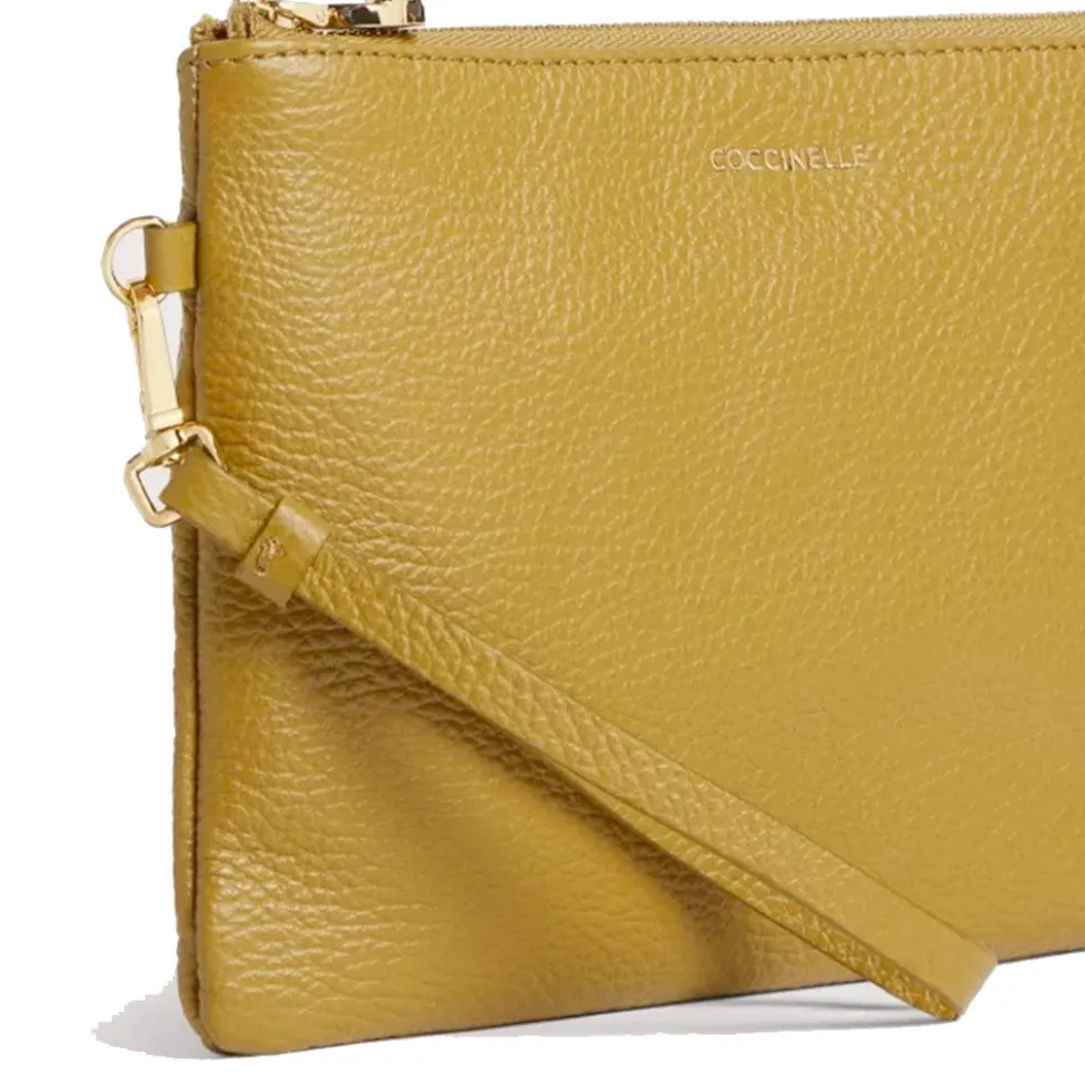 Pochette Donna a Mano COCCINELLE in Pelle Seagrass Linea C - Me