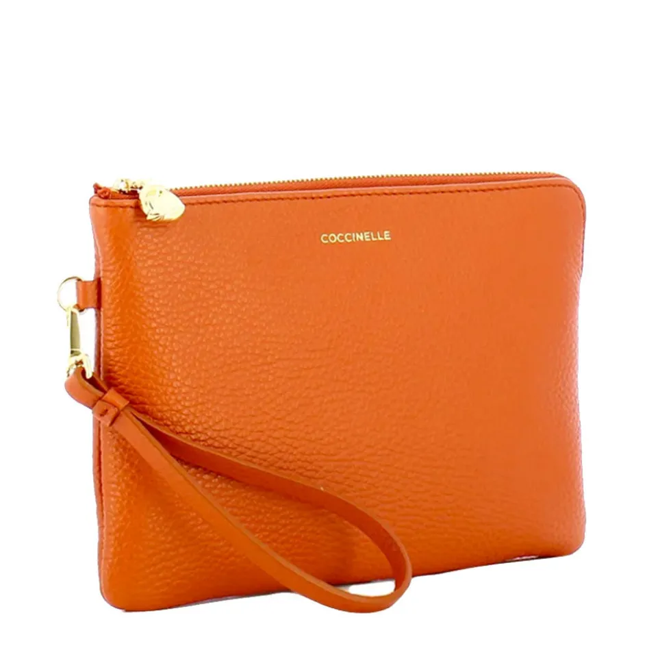 Pochette Donna a Mano COCCINELLE in Pelle Crab Linea C - Me