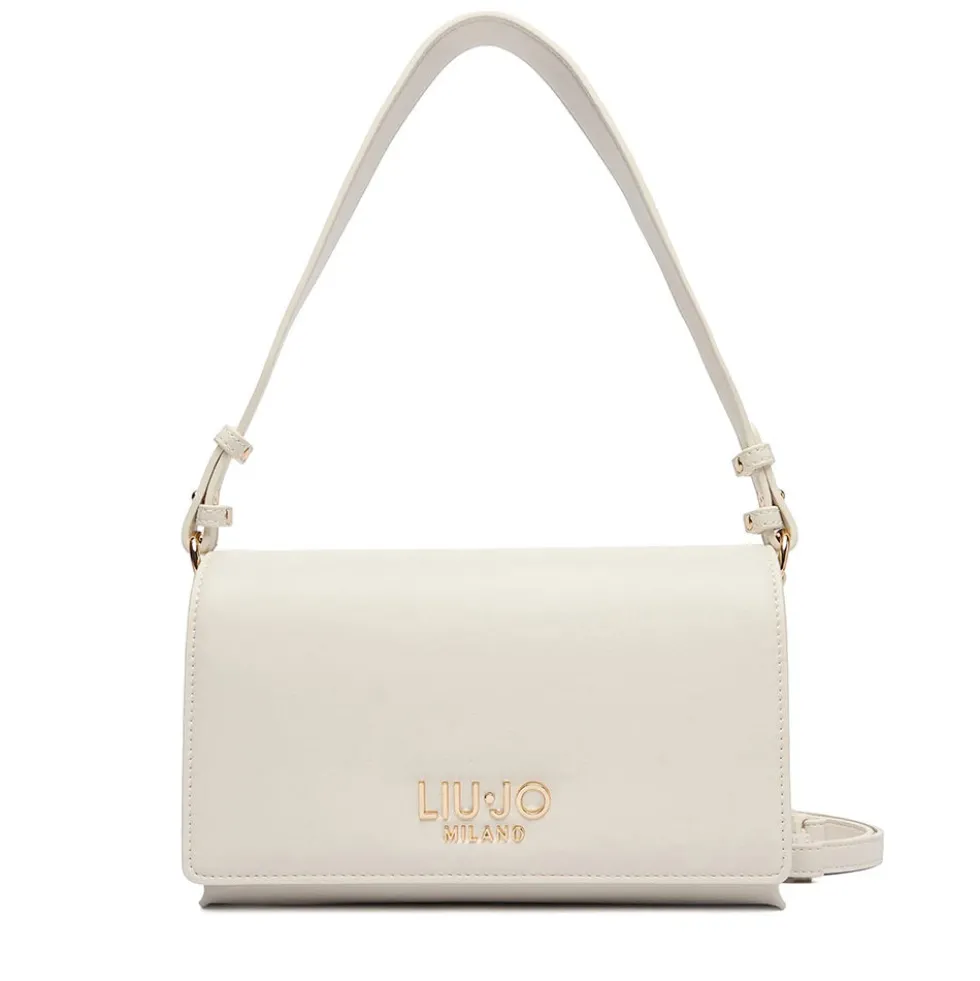 Pochette Donna a Spalla e Tracolla LIU JO Better color Crema