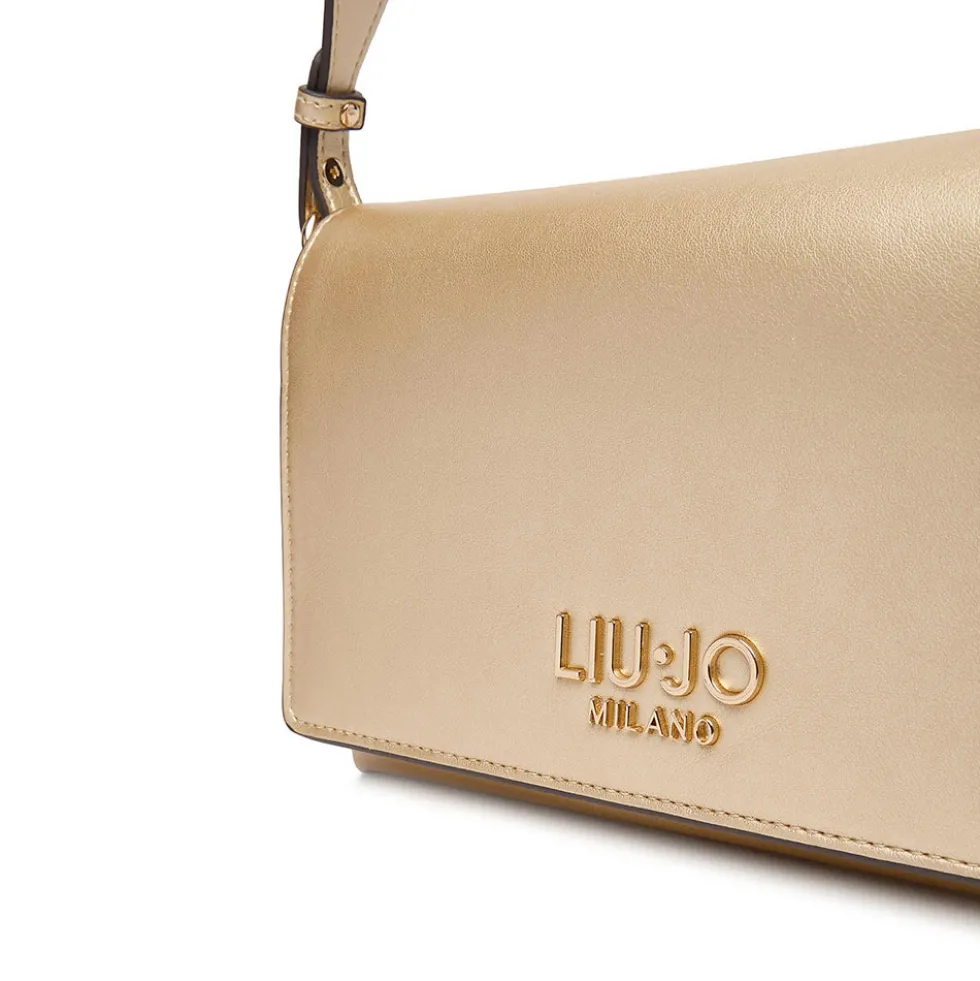 Pochette Donna a Spalla e Tracolla LIU JO Better Oro Chiaro