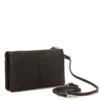 Pochette Donna a Tracolla GIANNI CONTI in Pelle Liscia Nera 585522
