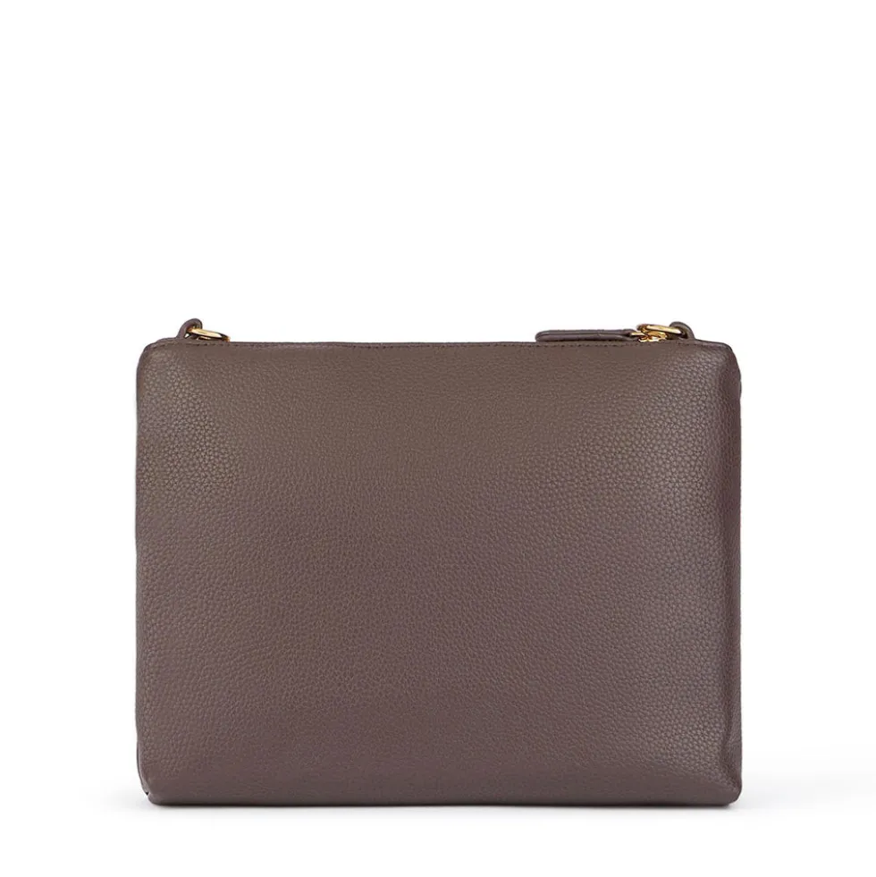 Pochette Donna con Tracolla BRACCIALINI linea Beth Jewels Marrone