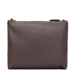 Pochette Donna con Tracolla BRACCIALINI linea Beth Marrone