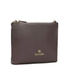 Pochette Donna con Tracolla BRACCIALINI linea Beth Marrone